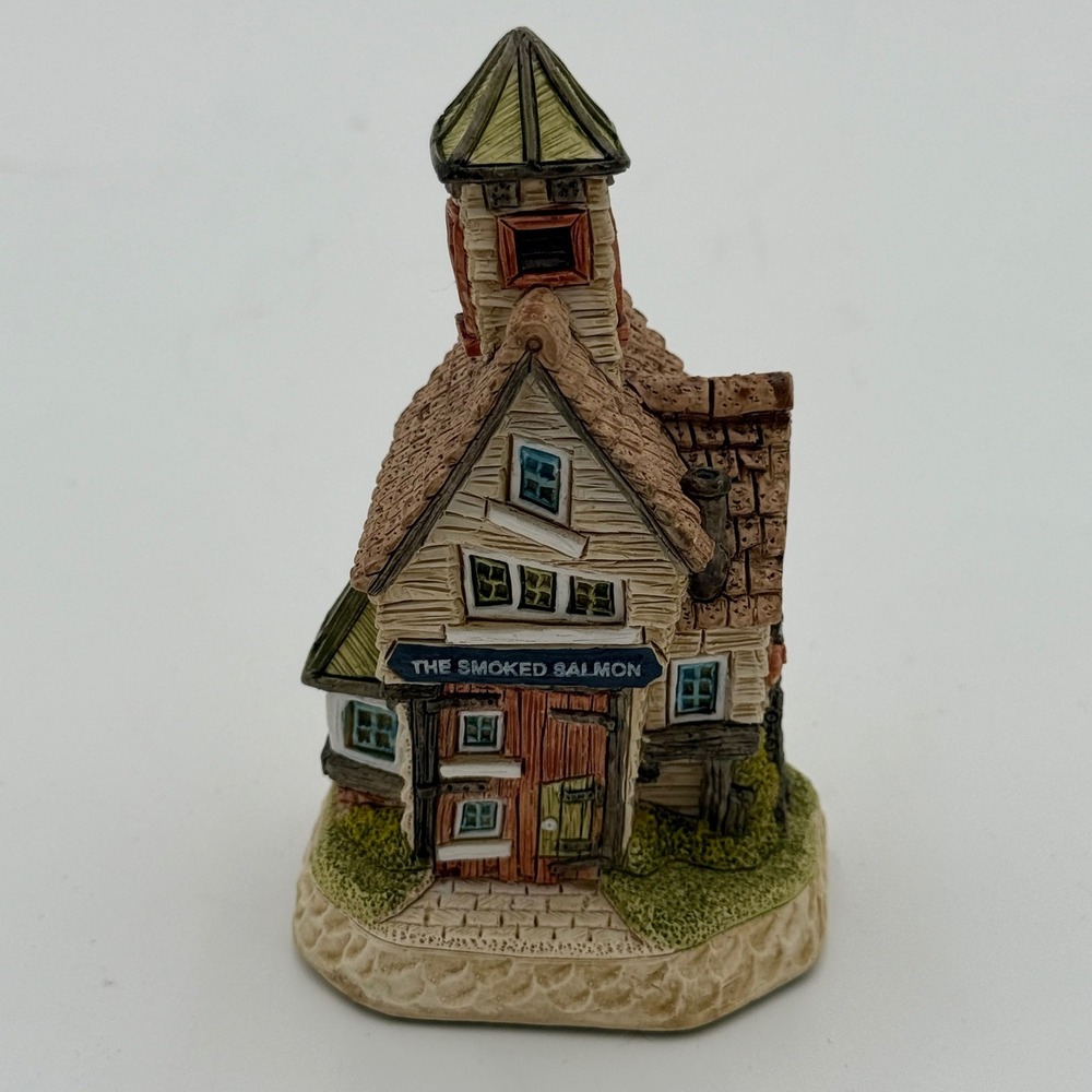 David Winter Cottages The Smoked Salmon D1190 2001 The Dinner Party Collection